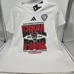 NCAA Womens Basketball Final Four NC State Wolfpack Adidas T-Shirt